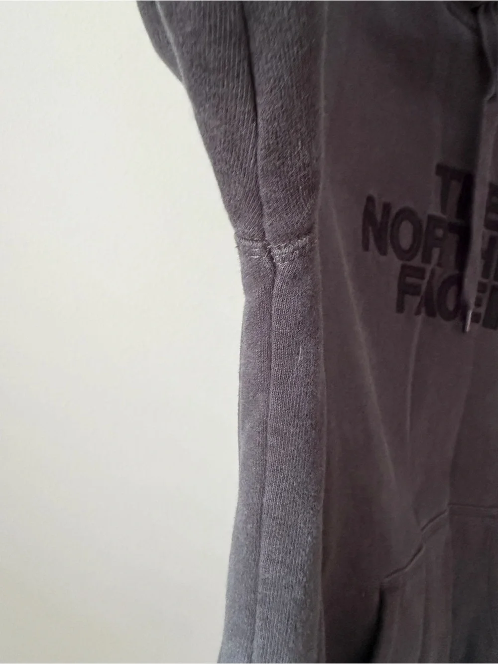 The North Face Men’s M Avalon Pullover Hoodie Charcoal Grey Half Dome Logo